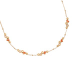 Orange Glow Halskette