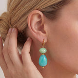 Aqua Muse Ohrring