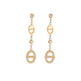 Golden Rhythm Ohrstecker
