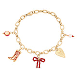 Red Charm Armband