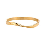 Golden Wave Armreif
