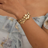 Liquid Gold Armreif