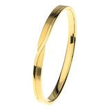 Designer Armreif vergoldet- Starlit Curve