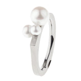 Designer Ring mit Süßwasserperlen