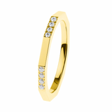 Designer Ring mit Zirkonia