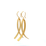 Origami Curve Ohrring