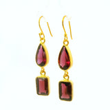 Crimson Glow Ohrring