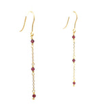 Garnet Dreams Ohrring