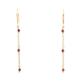Garnet Dreams Ohrring
