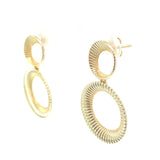 Shiny Circles Ohrring