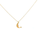 Golden Moon Halskette