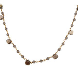 Rauchquarz Halskette