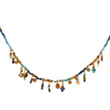 Ocean Blue Halskette