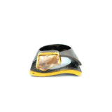 Champagne Skulptur Ring