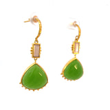 Green Ohrring