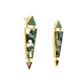 Mossline Ohrstecker