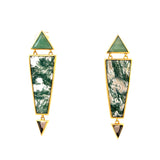 Mossline Ohrstecker