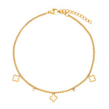 Clover Lover Fußkette