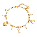 Key to my heart Armband