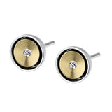 Designer Ohrstecker mit Brilliant