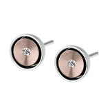 Designer Ohrstecker mit Brilliant