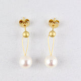 Ohrschmuck mit Akoye Perle