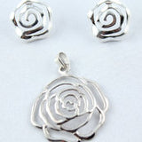 Anhänger und Ohrstecker Sterlingsilber