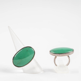 Chrysopras Ring